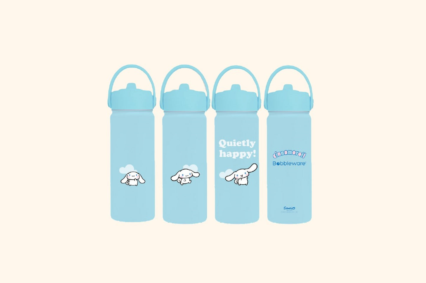 Hello Kitty's Super Adventure Stainless Steel Water Bottle (Cinnamoroll)
