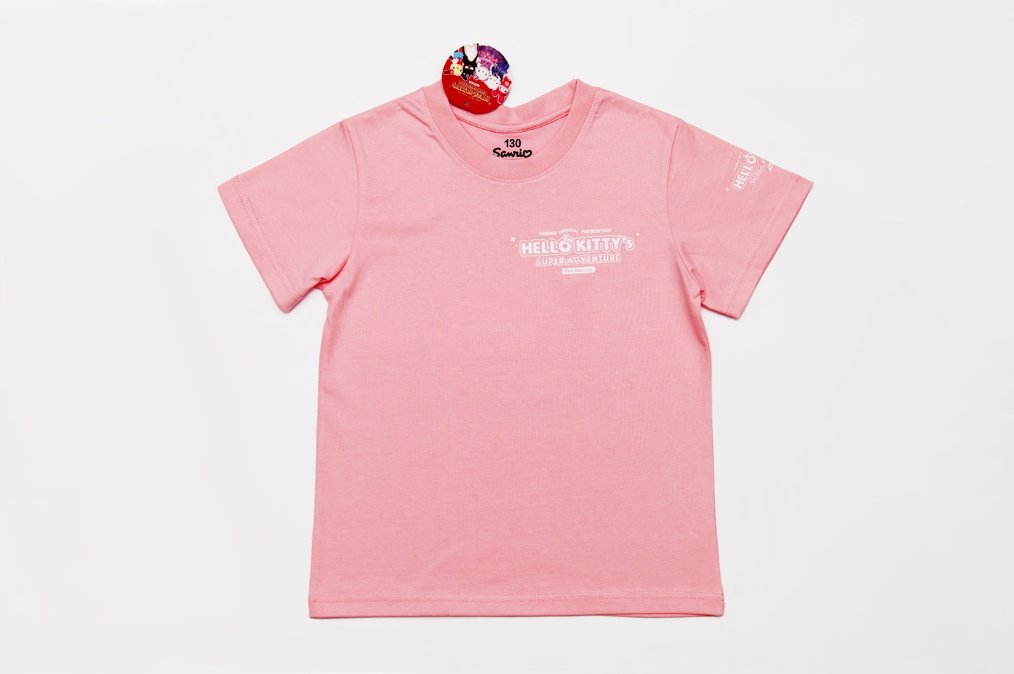 Hello Kitty's Super Adventure Kid's T-shirt (Style: Hello Kitty logo)